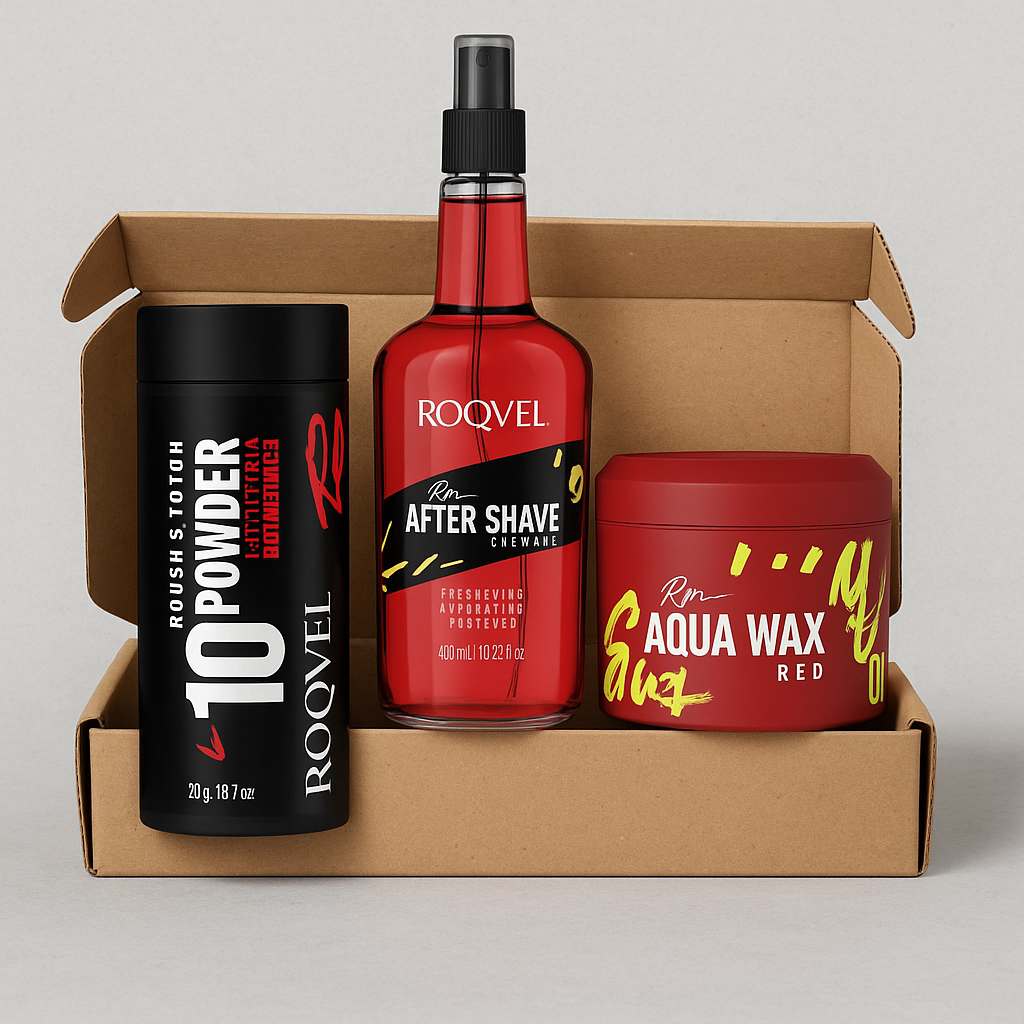 3in1 roqvel HAIR powder ,Hair wax ,Aftershave