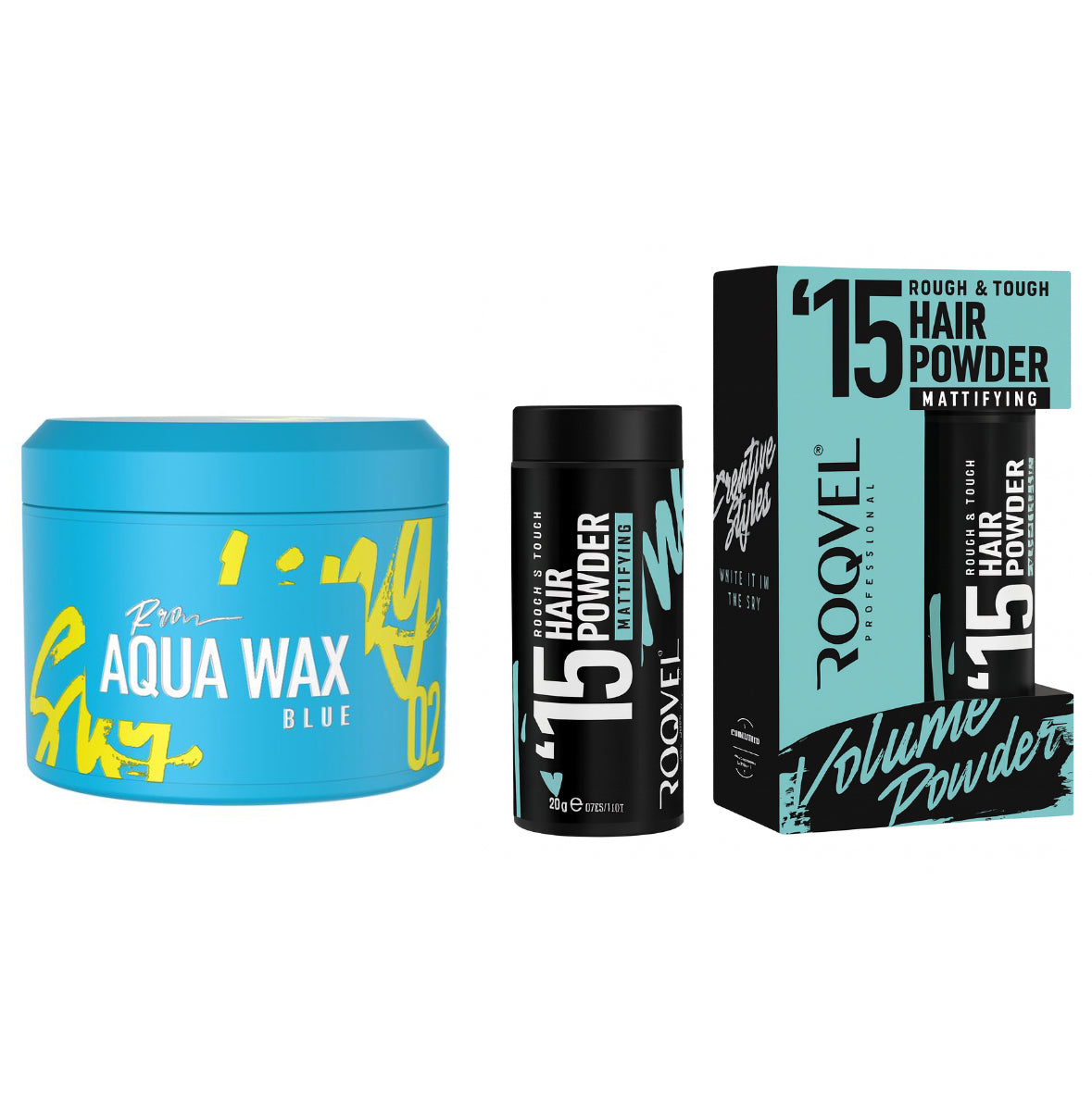 AQUA WAX &Hair Powder Von ROQVEL