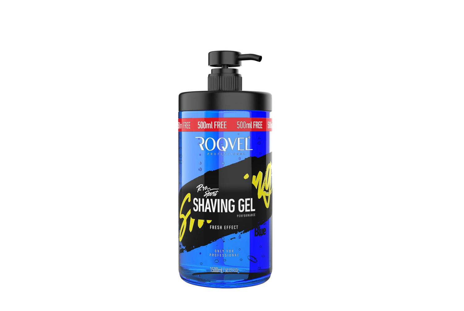 ROQVE – Shaving Gel Blue 1000ML + 500ML FREE