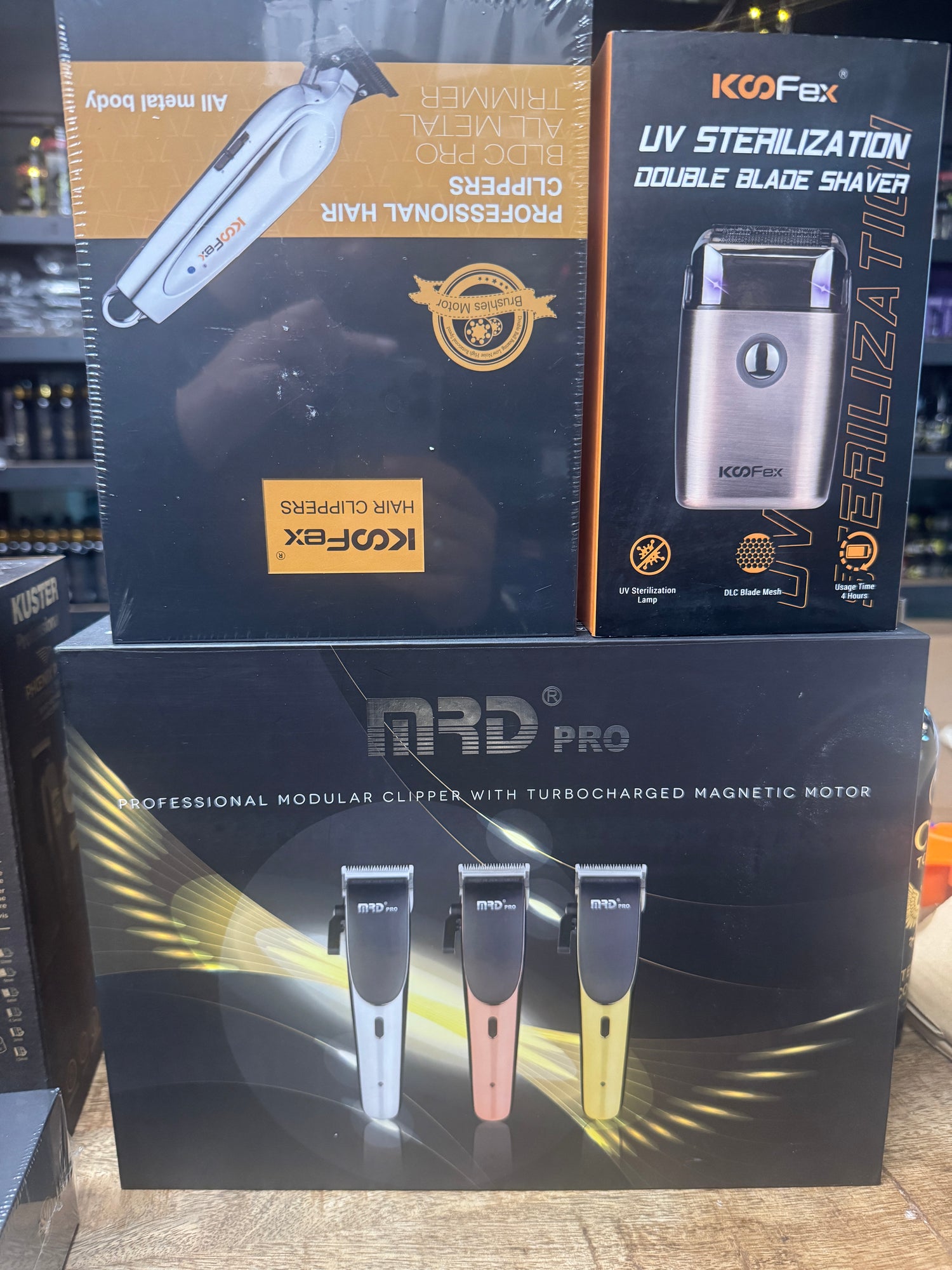 3 kompo mrd Clipper Trimmer shaver