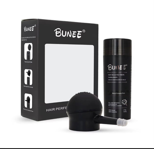 5 Stück Hair faiber black