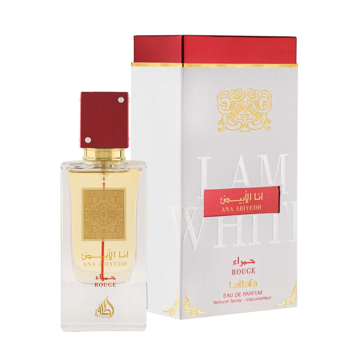 Lattafa – Ana Abiyedh Rouge Eau de Parfum (60ml)