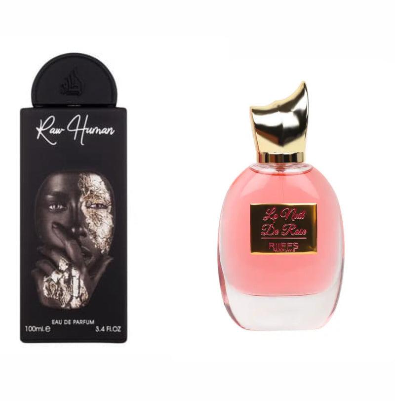 10 Stück Mix Lattafa &Riiffis RAW human La Rose