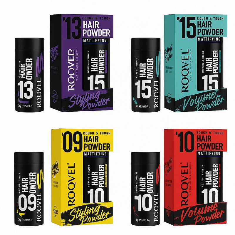 Roqvel Haarpulver Volume-Powder 4 Stück von Roqvel